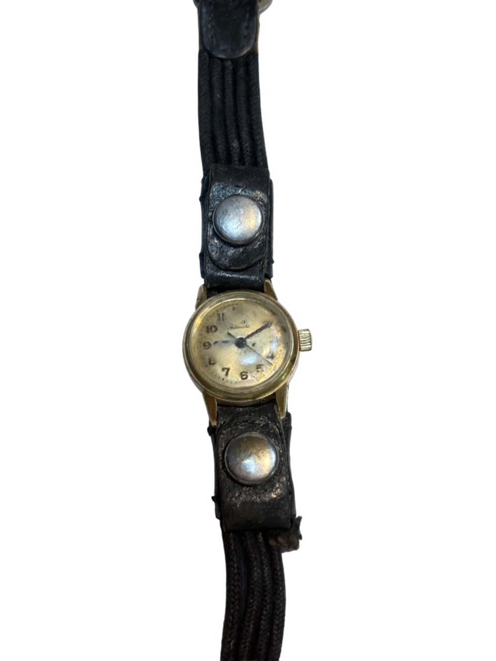 vintage Zodiac women's wristwatch from 1964 vintage leather band